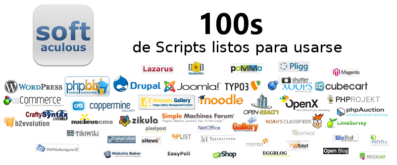 Cientos de scripts listos para usarse