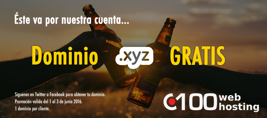 Dominio .XYZ completamente gratis el 1, 2 y 3 de junio