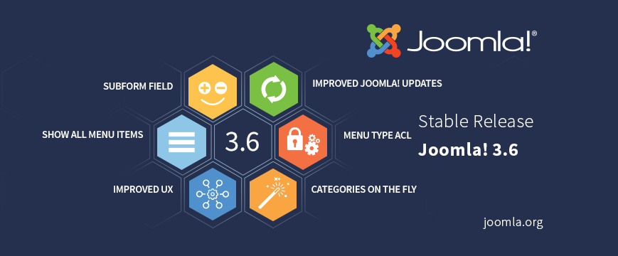 Joomla 3.6 Nueva versión y nuevas características