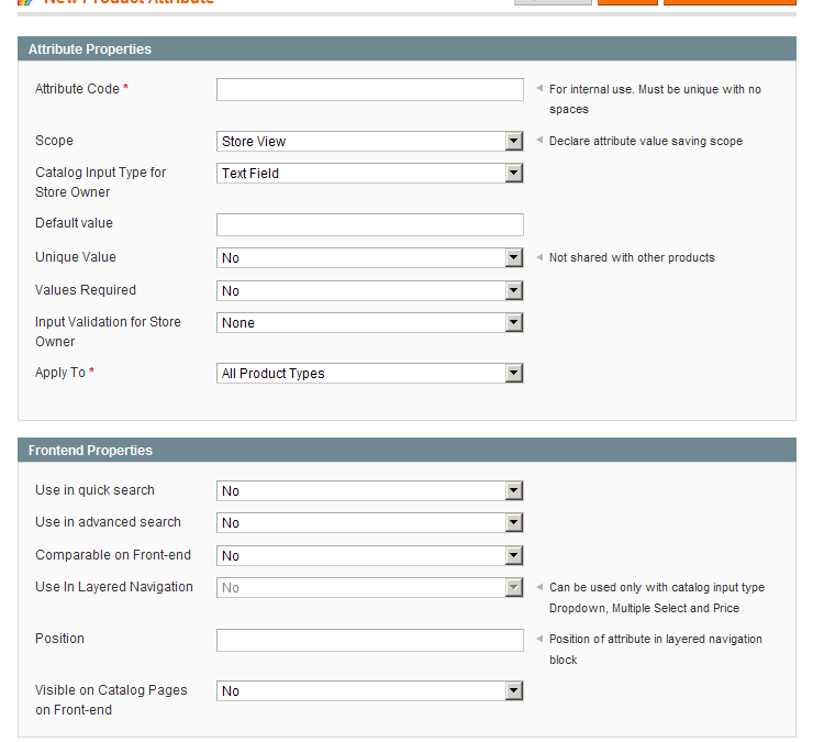 Atributos muy largos no se guardan en Magento